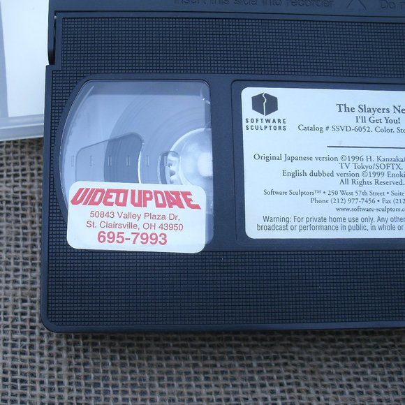 The Slayers Next I'll Get You VHS Anime English - Picture 14 of 16